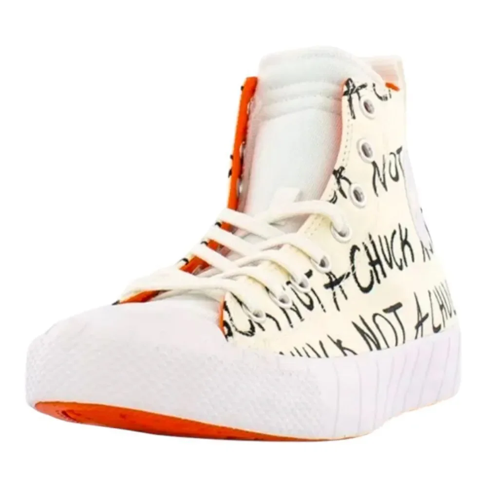 Converse Kids CTAS Hi UNT1T!3D OG Not A Chuck Spellout High Top Sneakers, 2.5